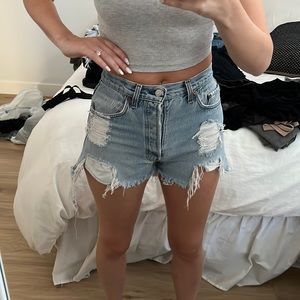 Vintage Levis Denim Shorts